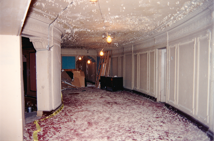 4B - Allen Theater Carpet Paint
